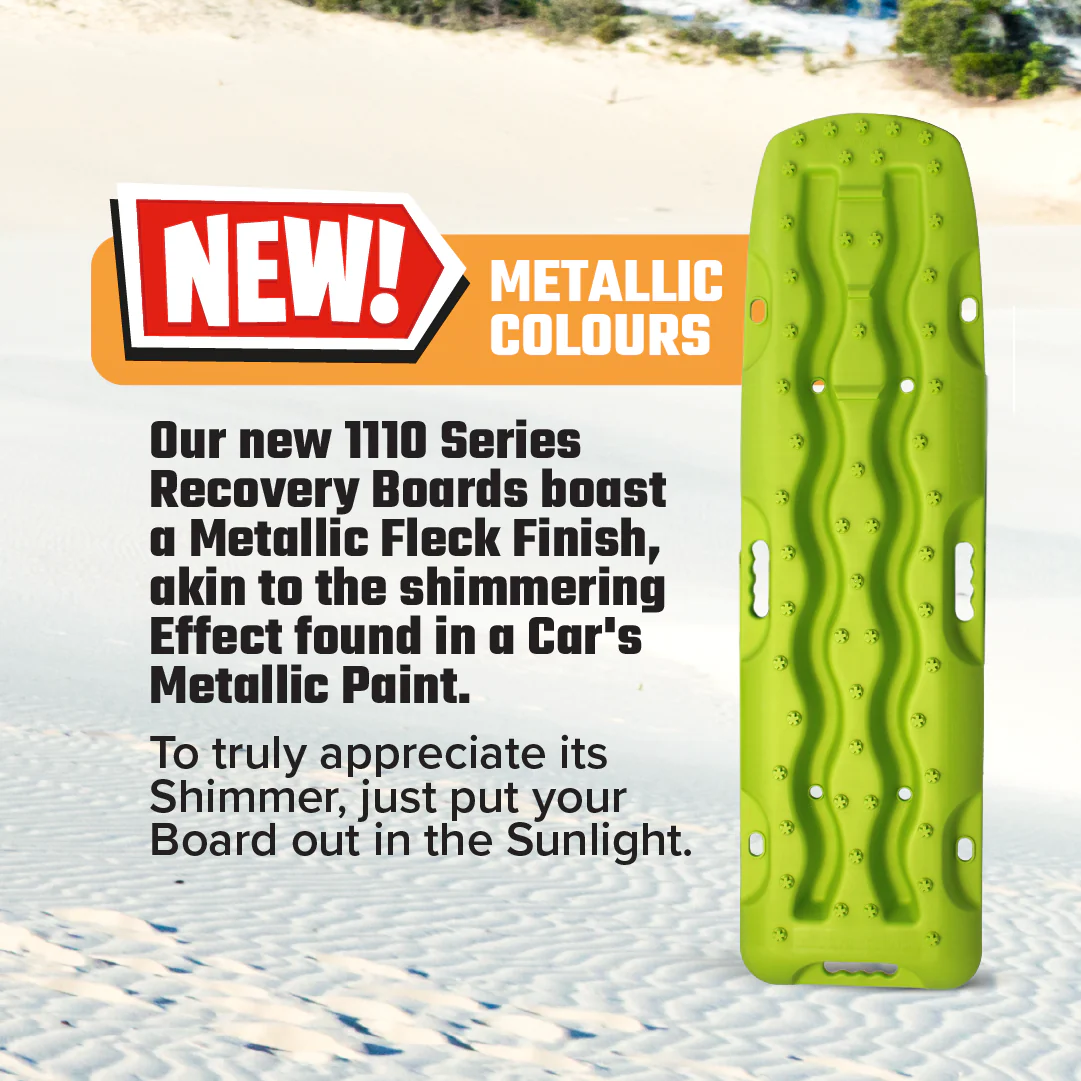 Recovery Boards 1110 Series - Metallic Lime Green - Image 9