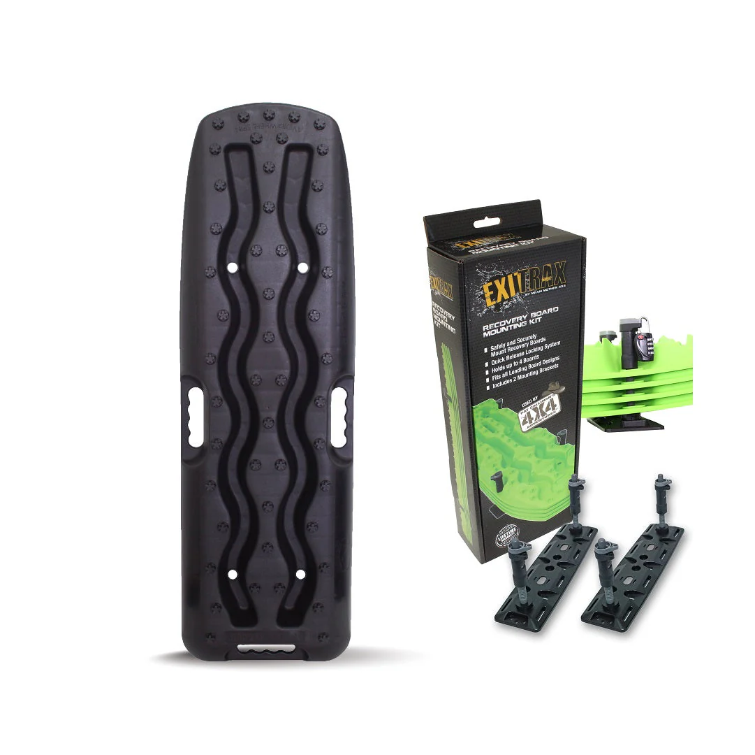 Recovery Boards 930 Series - Black + Recovery Board Mounts Bundle