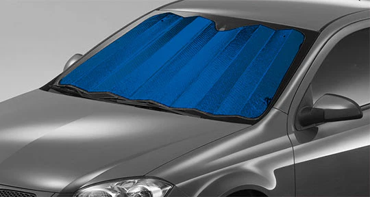 Car Sun Shade 130cm x 60cm Blue - Image 2