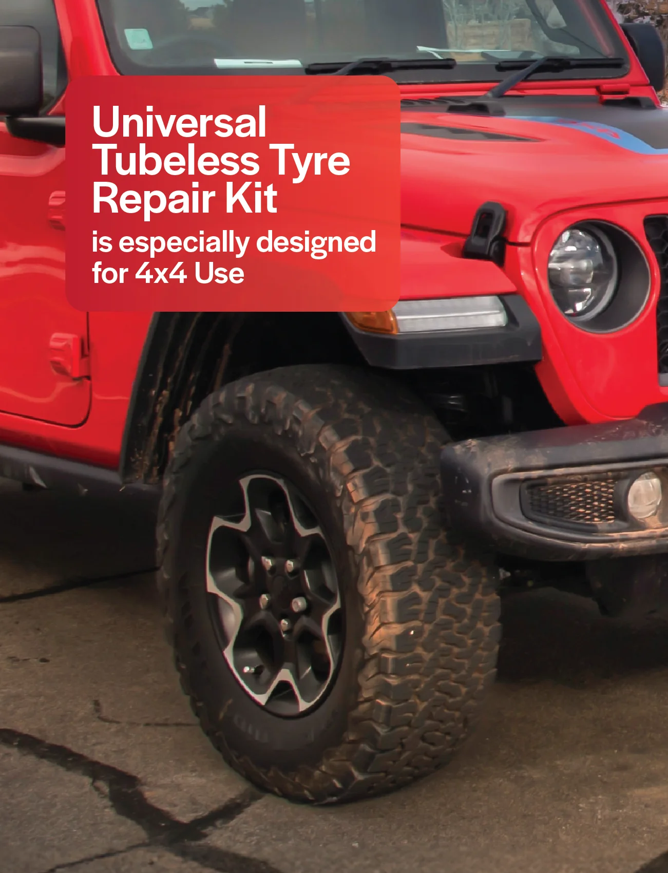 Tubeless Tyre Repair Kit | Heavy Duty 27 Pce - Image 3